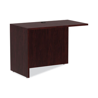 Alera® Valencia Series Reversible Return/Bridge Shell, 42w x 23 5/8d x 29 1/2h. Mahogany (ALEVA354224MY)
