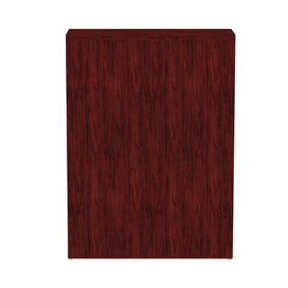 Alera® Valencia Series Bookcase, Three-Shelf, 31 3/4w x 14d x 39 3/8h, Mahogany (ALEVA634432MY)