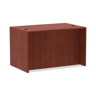 Alera® Valencia Series Straight Desk Shell, 47.25w x 29.5d x 29.63h, Medium Cherry (ALEVA214830MC)
