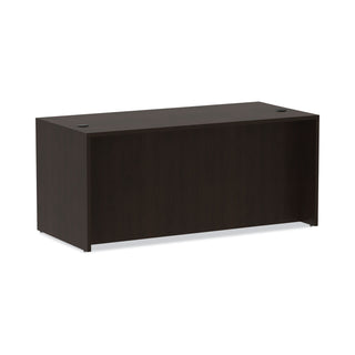 Alera® Valencia Series Straight Front Desk Shell, 65w x 29.5d x 29.63h, Espresso (ALEVA216630ES)