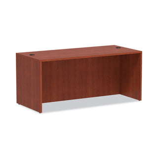 Alera® Valencia Series Straight Front Desk Shell, 65w x 29.5d x 29.63h, Cherry (ALEVA216630MC)