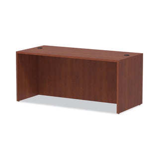 Alera® Valencia Series Straight Front Desk Shell, 65w x 29.5d x 29.63h, Cherry (ALEVA216630MC)