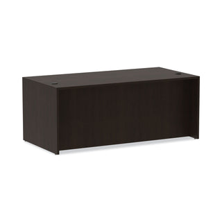 Alera® Valencia Series Straight Front Desk Shell, 71w x 35.5d x 29.63h, Espresso (ALEVA217236ES)