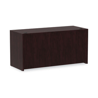 Alera® Valencia Series Credenza Shell, 59.13w x 23.63d x 29.5h, Mahogany (ALEVA256024MY)