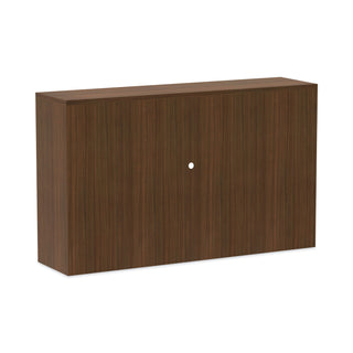 Alera® Valencia Series Hutch, 3-Comp, 58.88w x 15d x 35.38h, Modern Walnut (ALEVA286015WA)