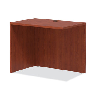 Alera® Valencia Series Reversible Return/Bridge Shell, 35w x 23 5/8d x 29 1/2h, Medium Cherry (ALEVA353624MC)
