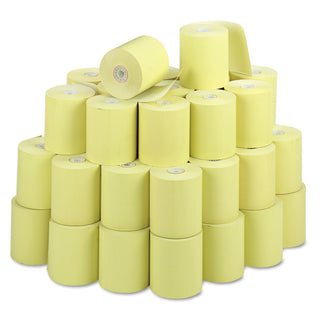 Iconex™ Direct Thermal Printing Thermal Paper Rolls, 3.13" x 230 ft, Canary, 50/Carton (ICX90902271)