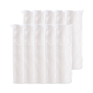Dart® Plastic Lids, for 8oz Hot/Cold Foam Cups, Vented, 1000 Lids/Carton (DAR8JL)