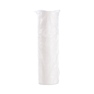 Dart® Plastic Lids, for 8oz Hot/Cold Foam Cups, Vented, 1000 Lids/Carton (DAR8JL)