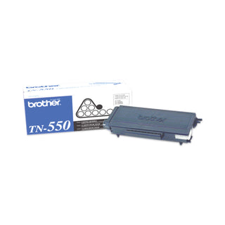 Brother TN550 Toner, 3500 Page-Yield, Black (345760)