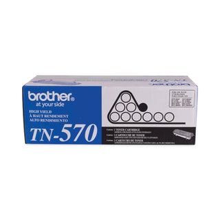 Brother TN570 High-Yield Toner, 6700 Page-Yield, Black (BRTTN570)