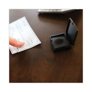 LEE Inkless Fingerprint Pad, 2 1/4 x 1 3/4, Black (LEE03027)
