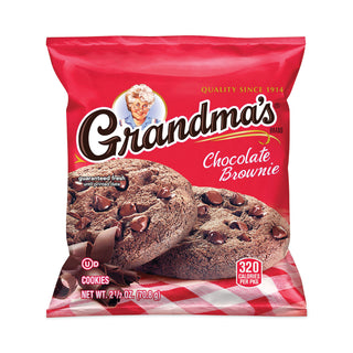 Grandma's® Big Chocolate Brownie, 2.5 oz Packet, 60/Pack (GRR29500062)