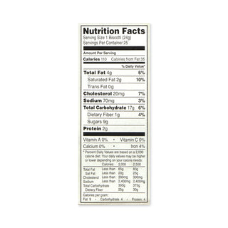 Nonni's® Biscotti, Dark Chocolate Almond, 1 lb 5 oz Tub (GRR30700123)