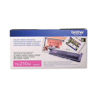 Brother TN210M Toner, 1400 Page-Yield, Magenta (BRTTN210M)