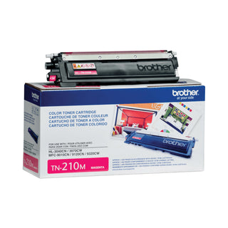 Brother TN210M Toner, 1400 Page-Yield, Magenta (BRTTN210M)