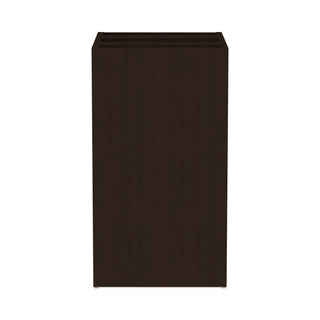 Alera® Valencia Box/Box/File Full Pedestal, 15.63w x 20.5d x 28.5h, Espresso (ALEVA532822ES)