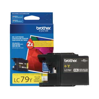 Brother LC79Y Innobella Super High-Yield Ink, 1200 Page-Yield, Yellow (BRTLC79Y)