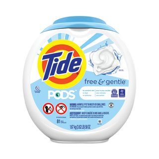 Tide® Pods, Unscented, 81 Pods/Tub (PGC91798EA) (PGC91798EA)