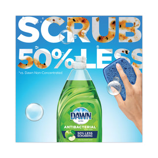 Dawn® Ultra Antibacterial Dishwashing Liquid, Apple Blossom Scent, 38 oz Bottle, 8/Carton (PGC01134)
