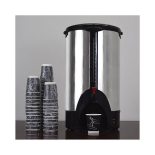 CoffeePro 100-Cup Percolating Urn, Stainless Steel (OGFCP100) (CFPCP100)