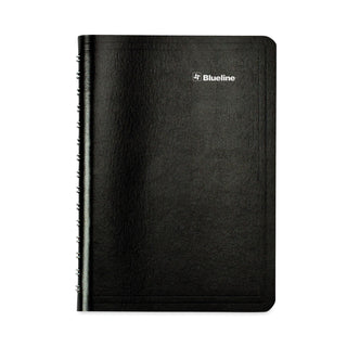 Blueline® Academic Weekly/Monthly Planner, 8 x 5, Black Cover, 13-Month: July 2025 to Aug 2026 (REDCA101BLK)