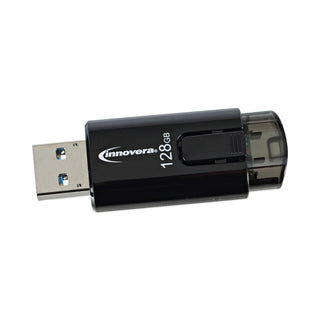 Innovera® USB 3.0 Flash Drive, 128 GB, (IVR82128)