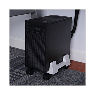 Innovera® Mobile CPU Stand, 8.75w x 10d x 5h, Light Gray (IVR54001)