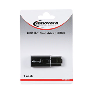 Innovera® USB 3.0 Flash Drive, 32 GB, (IVR82032)