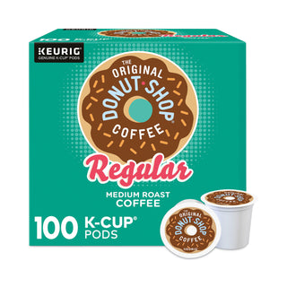 The Original Donut Shop® Donut Shop Coffee K-Cups, Regular, 100/Box (GRR22000684)