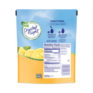 Crystal Light® Flavored Drink Mix Pitcher Packs, Iced Tea, 0.14 oz Packets, 16 Packets/Pouch (GRR22000553)