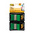 Post-it® Standard Page Flags in Dispenser, Green, 100 Flags/Dispenser (MMM680GN2)