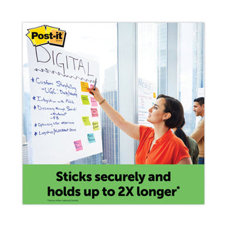 Post-it® Vertical-Orientation Self-Stick Easel Pads, Unruled, Green Headband, 30 White 25 x 30 Sheets, 2/Carton (MMM559RP)