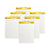 Post-it® Vertical-Orientation Self-Stick Easel Pad Value Pack, Unruled, 30 White 25 x 30 Sheets, 6/Carton (MMM559VAD6PK)