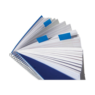 Post-it® Marking Page Flags in Dispensers, Blue, 12 50-Flag Dispensers/Pack (MMM680BE12)