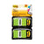 Post-it® Standard Page Flags in Dispenser, Bright Green, 100 Flags/Dispenser (MMM680BG2)