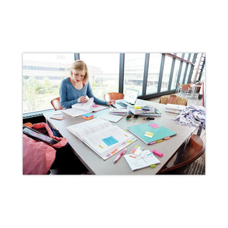 Post-it® Standard Page Flags in Dispenser, Bright Pink, 100 Flags/Dispenser (MMM680BP2)
