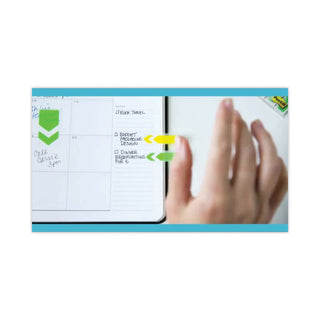 Post-it® Standard Page Flags in Dispenser, Orange, 100 Flags/Dispenser (MMM680OE2)