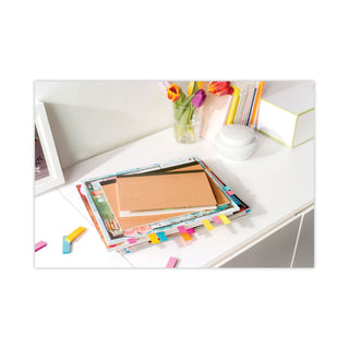 Post-it® Page Flags in Portable Dispenser, Bright, 160 Flags/Dispenser (MMM680PGOP2)