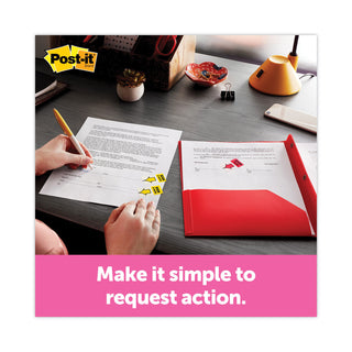 Post-it® Arrow Message 1" Page Flags, 200 "Sign Here", 48 Arrow, Four Colors, 248/Pack (MMM680SH4VA)