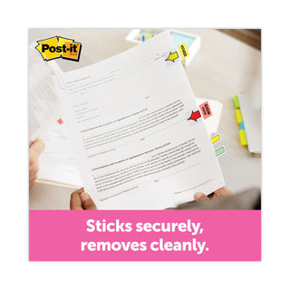 Post-it® Arrow Message 1" Page Flags, 200 "Sign Here", 48 Arrow, Four Colors, 248/Pack (MMM680SH4VA)
