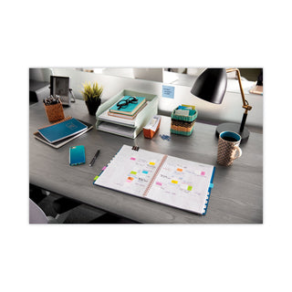 Post-it® Standard Page Flags in Dispenser, White, 100 Flags/Dispenser (MMM680WE2)