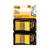 Post-it® Standard Page Flags in Dispenser, Yellow, 100 Flags/Dispenser (MMM680YW2)