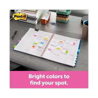 Post-it® 1/2" and 1" Page Flag Value Pack, Nine Assorted Colors, 320/Pack (MMM683XL1)