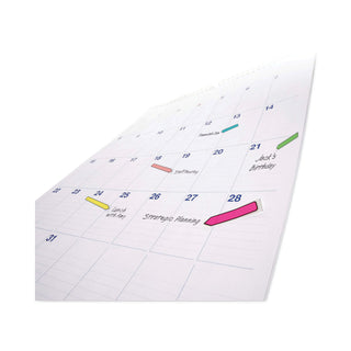 Post-it® Arrow 1/2" Page Flags, Five Assorted Bright Colors, 20/Color, 100/Pack (MMM684ARR2)