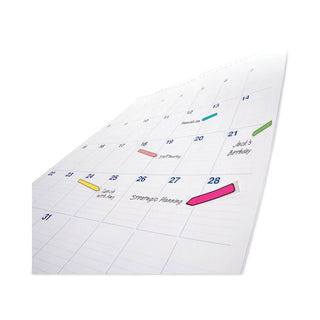 Post-it® Arrow 1/2" Page Flags, Five Assorted Bright Colors, 20/Color, 100/Pack (MMM684ARR2)