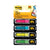 Post-it® Arrow 1/2" Page Flags, Four Assorted Bright Colors, 24/Color, 96-Flags/Pack (MMM684ARR4)