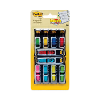 Post-it® Arrow 1/2" Page Flags, Assorted Primary/Brights, 252/Pack (MMM684VAD2)