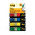Post-it® Small Page Flags in Dispensers, 0.5" x 1.75", Assorted Primary, 35/Color, 4 Dispensers/Pack (MMM6834)