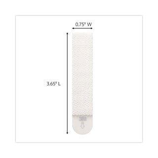 Command™ Picture Hanging Strips, Value Pack, Large, Removable, Holds Up to 16 lbs, 0.75 x 3.65, White, 120 Pairs/Pack (MMM17206S120NA)